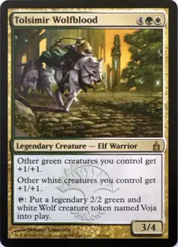 Tolsimir Wolfblood (#236) - Ravnica: City of Guilds - MTG - NM - Image 1