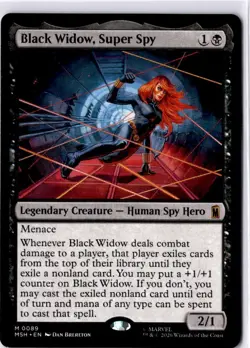 Black Widow, Super Spy Marvel Super Heroes Regular NM M 0089 - Image 1