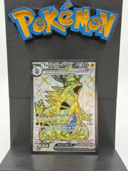 Pokemon TCG - Tyranitar ex - 211/197 Obsidian Flames - Secret Rare Full Art - Image 1