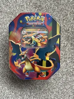 Pokemon TCG Mega Charizard Y Ex Tin (Brand New & Sealed) - Image 1
