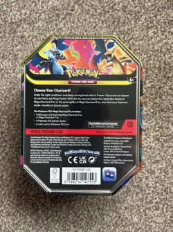 Pokemon TCG Mega Charizard Y Ex Tin (Brand New & Sealed) - Image 2