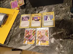 Pokemon Trainer Cards 25th Anniversary Trainer Cards 2 Full Arts 3 Holos - Image 1