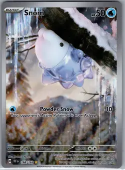Snom 168/162 - Temporal Forces - Pokemon Card - NM - Illustration Rare - Image 1