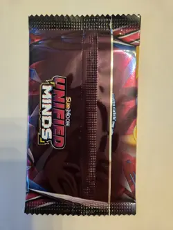 unoffical POKEMON SUN & MOON 1 UNIFIED MINDS 10 CARD BOOSTER PACK SEALED. - Image 2