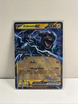 Pokemon TCG Zekrom EX 34/86 Black Bolt Stamped - Image 1