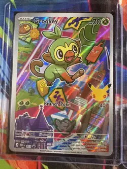 First Partner Illustration Series 2 Grookey 052, Scorbunny 053, Sobble 054 - Image 2