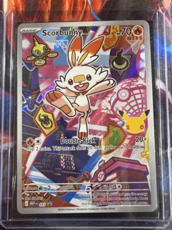 First Partner Illustration Series 2 Grookey 052, Scorbunny 053, Sobble 054 - Image 3