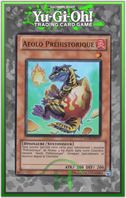 Aeolo Prehistorique - HA04-FR017 - Carte Yu-Gi-Oh Francaise - Image 1