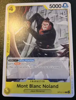 Mont Blanc Noland OP15-111 Common Adventure On Kami's Island One Piece Card Game - Image 1