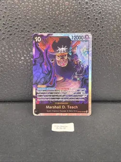 Carte ONE PIECE FR - Marshall D. Teach OP09-093 SR Les Nouveaux Empereurs FR - Image 1