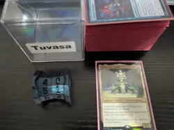 Tuvasa The Sunlit MTG Commander Enchants Custom Deck 100 Cards Sleeved + Deckbox - Image 1