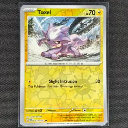 Toxel - 071/197 - Reverse Holo - Obsidian Flames - Pokemon Card - NM/M - Image 1