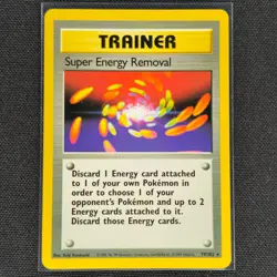 Super Energy Removal - 79/102 - Rare - Base Set - Pokemon Card - NM/M - Image 1