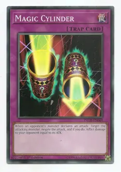 Magic Cylinder INCH-EN060 Super Rare Yu-Gi-Oh Card 1st Edition New - Image 1