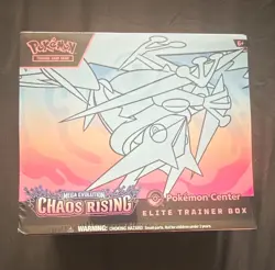 Pokemon TCG Mega Evolution—Chaos Rising Elite Trainer Box 65 Cards Promo - Image 1