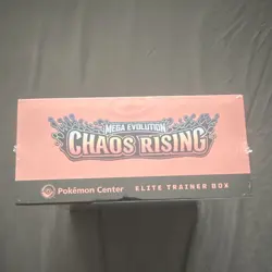 Pokemon TCG Mega Evolution—Chaos Rising Elite Trainer Box 65 Cards Promo - Image 4