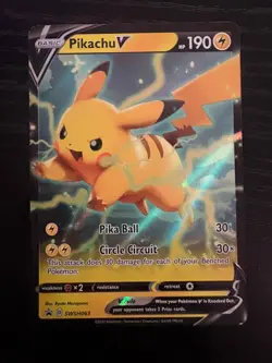 Pikachu V Swsh063 Swsh: Sword & Shield Promo Cards Holo - Image 1