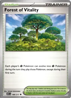 Forest of Vitality 188/217 ME: Ascended Heroes Pokemon Card TCG - Image 1