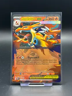 Mega Charizard Y EX MEP 030 Black Star Promos Near Mint Pokemon Card TCG - Image 1