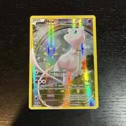 Mew XY Generations XY110 Black Star Promo Pokemon Card NM - Image 1