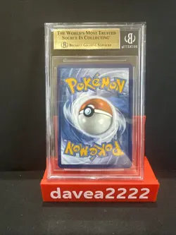 Pokemon TCG Victini Card Monochrome White Flare Beckett 9.5 Graded Card - Image 2