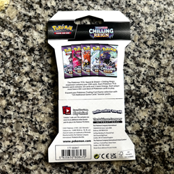 Pokemon Sword & Shield Chilling Reign Booster Pack - Silver Lance Art 820650808470 - Image 2