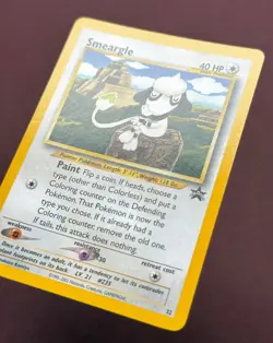 Pokemon 2001 Black Star Promo #32 Smeargle, Wizards of the Coast WOTC Vintage NM - Image 2