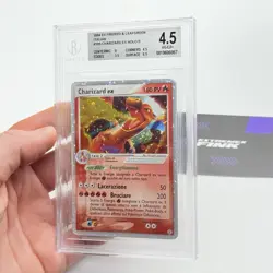 CARTA POKEMON CHARIZARD EX HOLO 105/112 - ITA - SET RF E VF - BECKETT / BGS 4,5 - Image 3