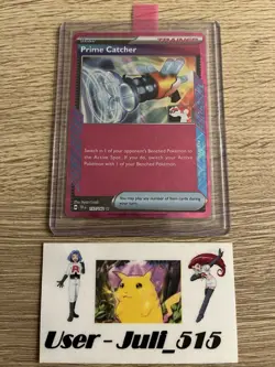 Pokemon TCG Prize Catcher Play Stamp Promo 157/162 Temporal Forces Near Mint - Image 4