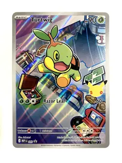 Turtwig 040 Me: Mega Evolution First Partners Black Star Promo Pokemon TCG NM - Image 1