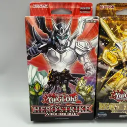 Yu-Gi-Oh Structure Decks Lot: Hero Strike x2 & Rise of the True Dragons *Sealed* - Image 2