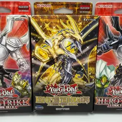 Yu-Gi-Oh Structure Decks Lot: Hero Strike x2 & Rise of the True Dragons *Sealed* - Image 3