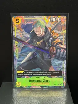 Roronoa Zoro OP07-113 Illustration Box Vol.3 Promo Foil One Piece TCG NM - Image 1