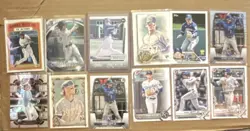 Topps Bowman Bobby Witt Jr. Kansas City Royals MLB Rookie Trading Card Lot 12 - Image 1
