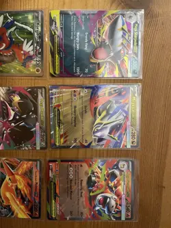 Pokemon TCG EX/Mega EX Card Lot (9 Cards) Mega Evolution Team Rocket Full Art NM - Image 4