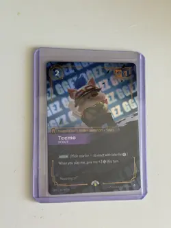 Riftbound TCG–Teemo “GGEZ” Scout Nexus Night Promo – OGN English – 197b/298 - Image 1