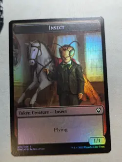 Token - Insect & Soldier - MTG - DMC 007/026 & DMU 004/026 - FOIL - Image 1