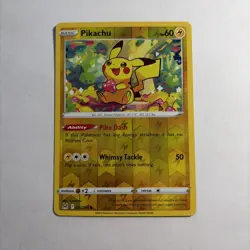 Pikachu 052/196 - Lost Origin - Reverse Holo - Pokemon - VLP - Image 1