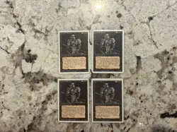 Hypnotic Specter x4 Magic the Gathering Revised Hypnotic Specter Playset Played - Image 1