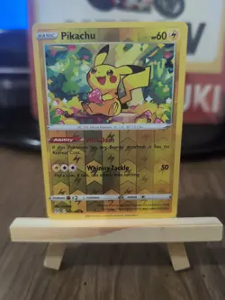 Pokemon TCG Pikachu Sword & Shield - Lost Origin 052/196 Reverse Holo - Image 1