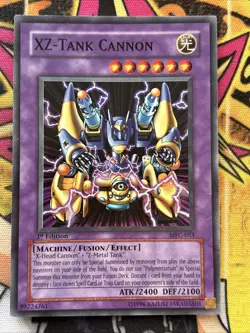 XZ-Tank Cannon MFC-053 1st Edition Super Rare MP Yu-Gi-Oh - Image 1