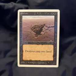 Sinkhole (Unlimited) LP MTG - Image 1
