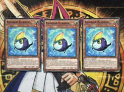 3x Rainbow Kuriboh SR01-EN022 Near Mint Common 1st Edition Yu-Gi-Oh - Image 1