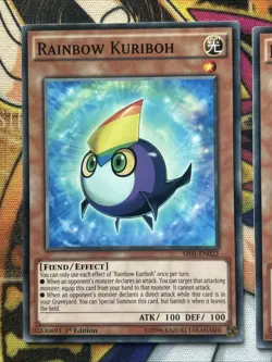 3x Rainbow Kuriboh SR01-EN022 Near Mint Common 1st Edition Yu-Gi-Oh - Image 2