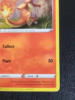 Charmander SWSH092 -Cosmo Holo Black Star Promo - Image 4