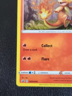 Charmander SWSH092 -Cosmo Holo Black Star Promo - Image 5