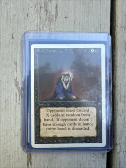 ⚫1994 Magic The Gathering MIND TWIST REVISED 3RD EDITION PLAYED ⚫ - Image 1