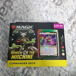 MTG: March of the Machine Commander Deck - Call For Backup Factory Sealed - Image 1