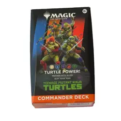 Magic: The Gathering Teenage Mutant Ninja Turtles Commander Deck - Turtle Power! - Image 1