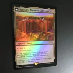MTG English Hawkins National Laboratory / The Upside Down NM Foil Secret Lair - Image 1